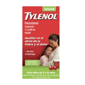 Children’s Tylenol® Oral Suspension – Acetaminophen 160 mg/5 mL, 120 mL Bottle