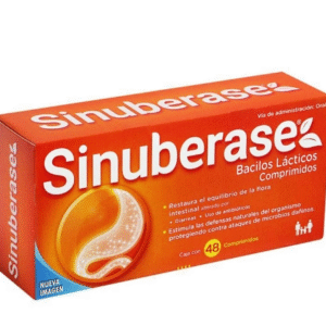 Best Pharmacy in La Paz | 24/7 Home Delivery & Medical Supplies | CMC Pharmacy Cabo Delivery in Cabo Sinuberase® Probiotic Suspension – Bacillus clausii 2 Billion CFU, 10 x 5 mL Ampoules