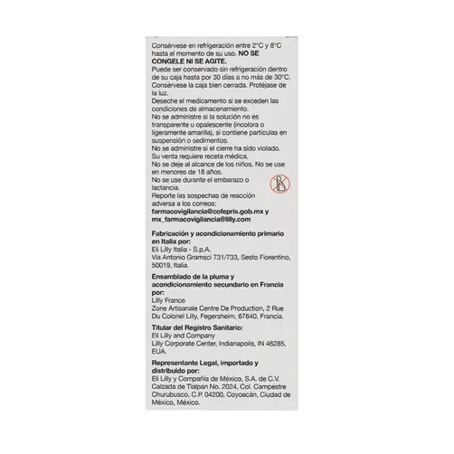 Mounjaro Kwikpen 10Mg/0.6Ml 3ml | CMC Pharmacy Cabo Delivery in Cabo Mounjaro Kwikpen 10Mg/0.6Ml 3ml - Image 3